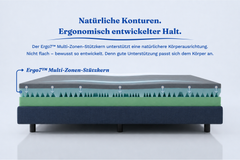 Scarnatti Unique Matratze – 18 cm Gel-Memory-Schaum