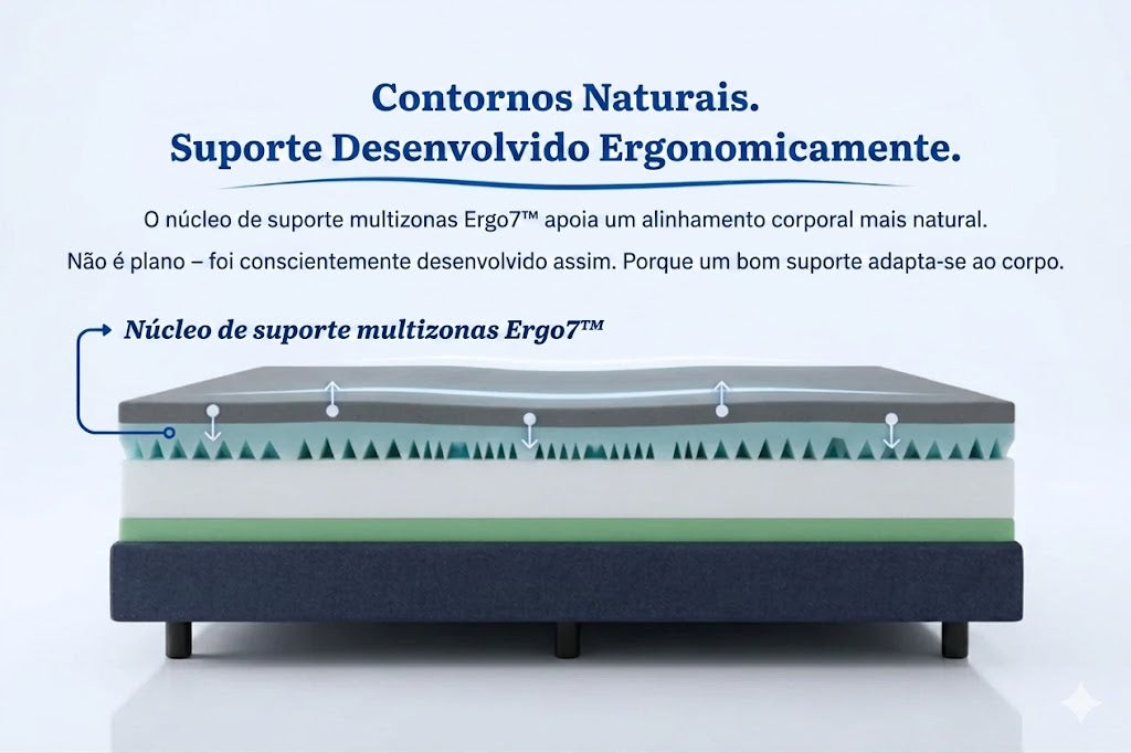 Colchão de Espuma de Memória e Gel Scarnatti Excellence – 27 cm