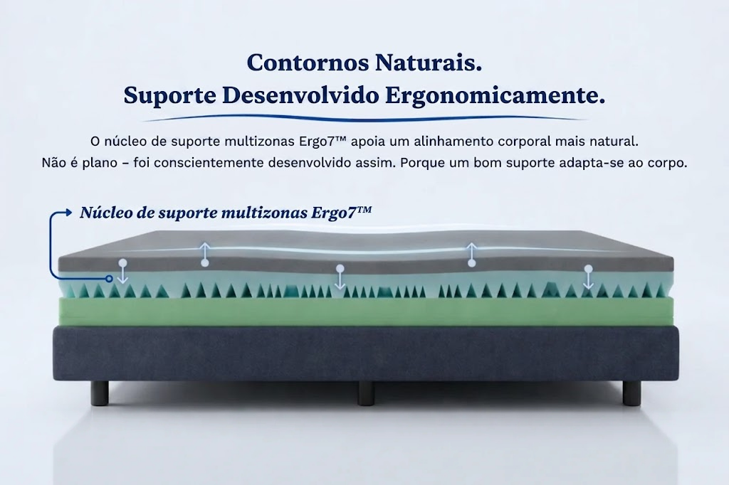Colchão de Espuma de Memória e Gel Scarnatti Unique – 18 cm